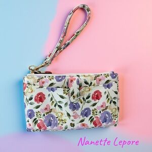 Nanette Lepore Floral Clutch Wristlet